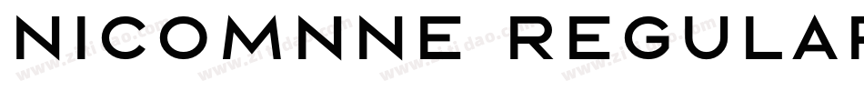 nicomnne regular字体转换